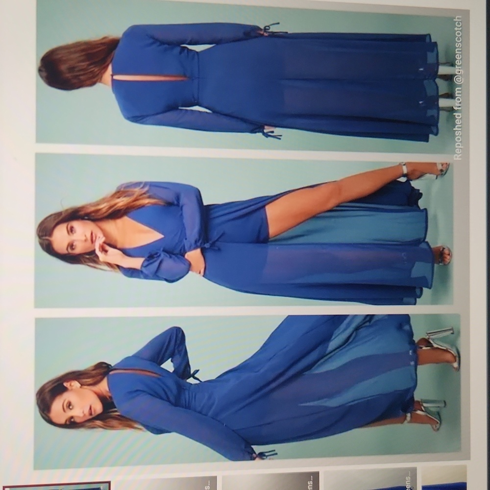 Blue Romper